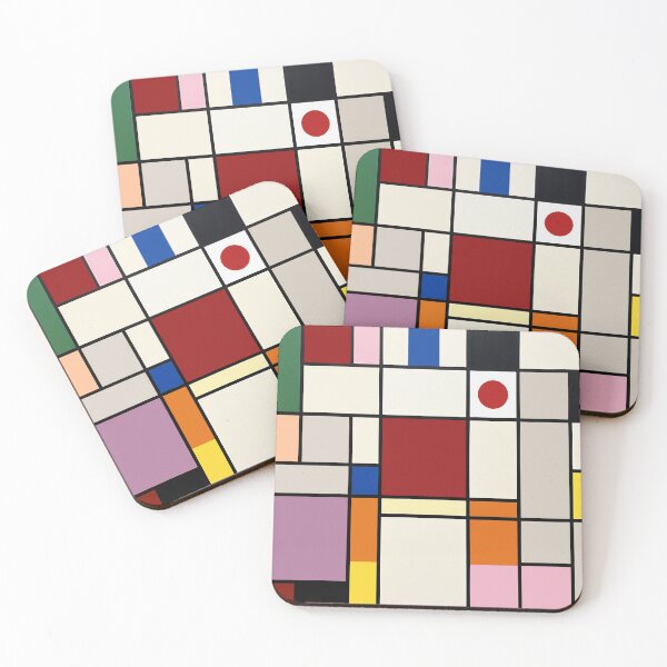 Item preview, Modern Geometric Abstraction – Bauhaus Style designed and sold by Timegraf.