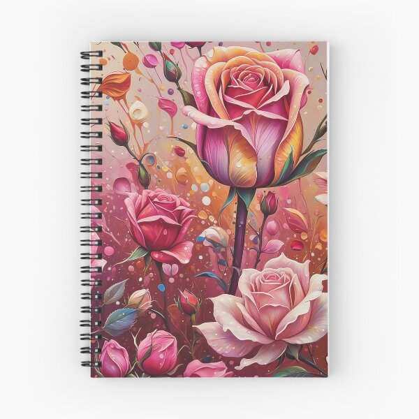 Item preview, Gorgeous Rose &Peony Digital Background designed and sold by Beyond The Canvas.
