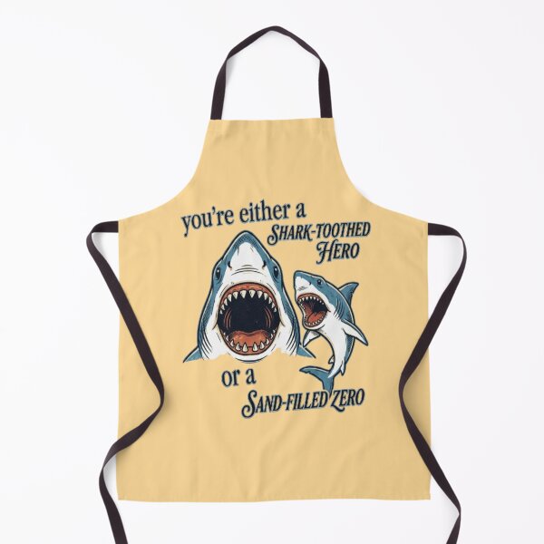 Item preview, Shark-Toothed Hero Funny Shark Quote Graphic designed and sold by My-Hoodies.