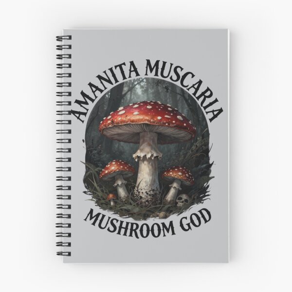 Item preview, Amanita Muscaria Mushroom God Fantasy Art T-Shirt Design designed and sold by GoGreenlove.
