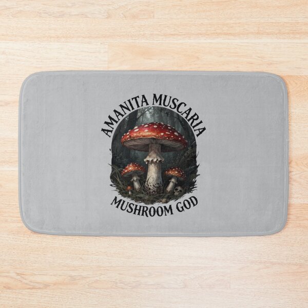 Item preview, Amanita Muscaria Mushroom God Fantasy Art T-Shirt Design designed and sold by GoGreenlove.