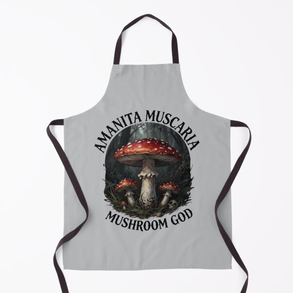 Item preview, Amanita Muscaria Mushroom God Fantasy Art T-Shirt Design designed and sold by GoGreenlove.