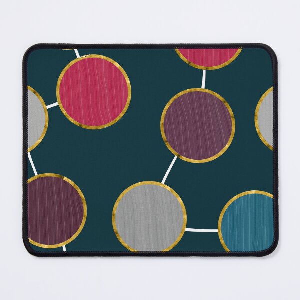 Item preview, Luxury Gold Trimmed Constellation: Modern Art Deco Textured Geometric Pattern designed and sold by ThiagoSDantas.