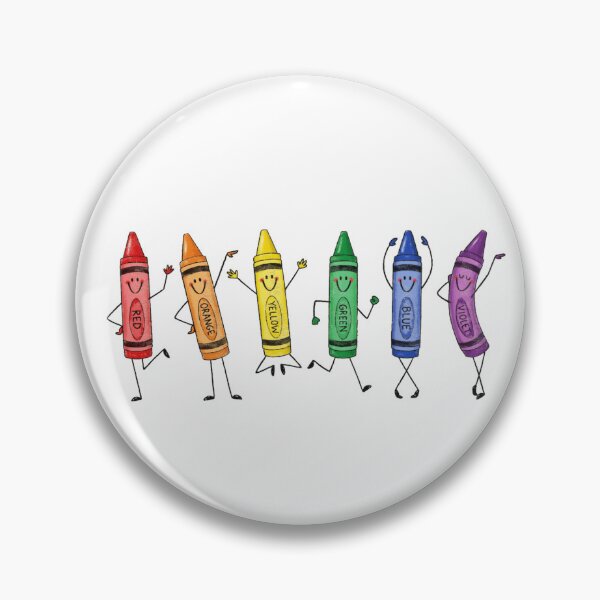 Item preview, Dancing Rainbow Crayons Preschool Doodles Back to School Teacher Kindergarten designed and sold by Thread&Fable.