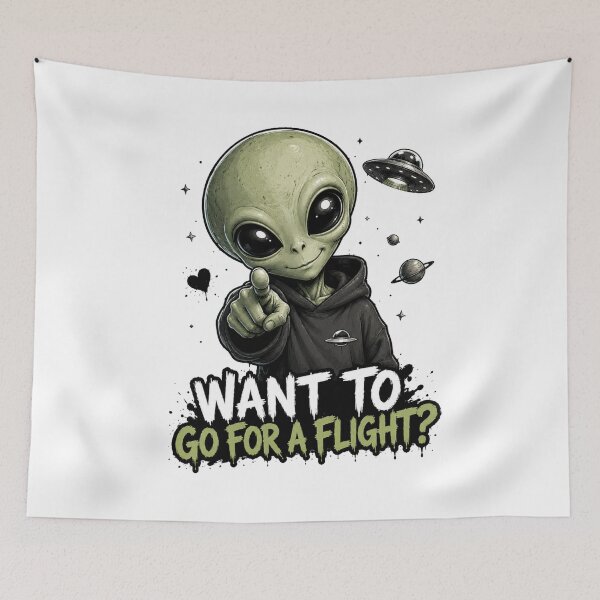 Item preview, WANT TO GO FOR A FLIGHT designed and sold by Brejko.