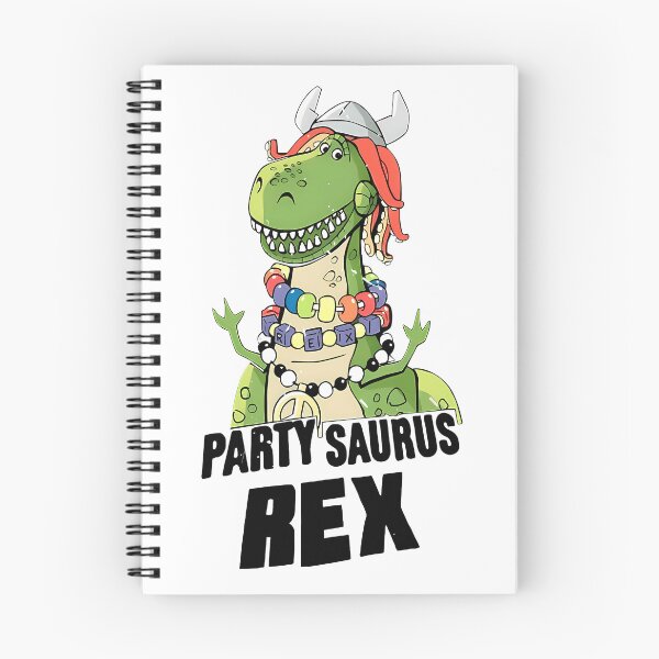 Item preview, Retro Funny Party Dinosaur Vintage Shirt designed and sold by Surt-Tust.
