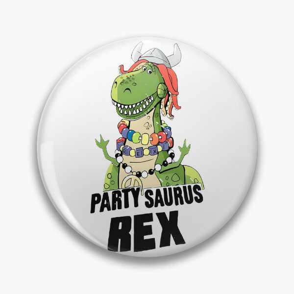 Item preview, Retro Funny Party Dinosaur Vintage Shirt designed and sold by Surt-Tust.