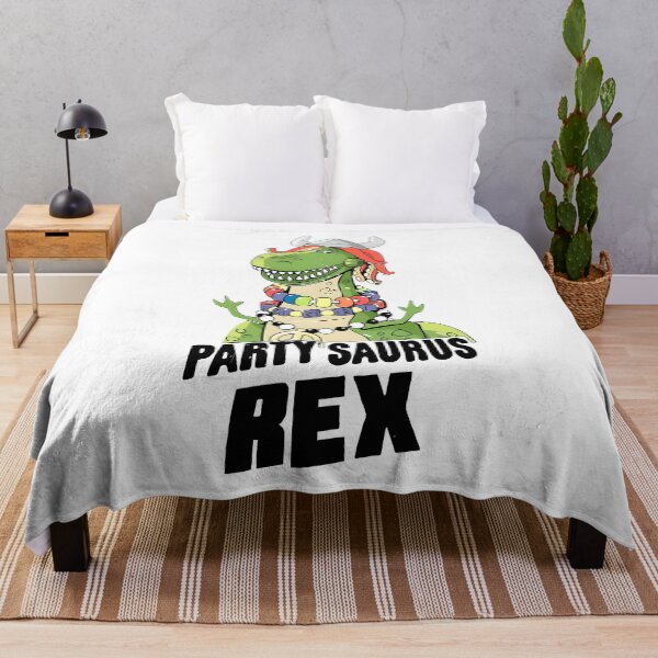 Item preview, Retro Funny Party Dinosaur Vintage Shirt designed and sold by Surt-Tust.