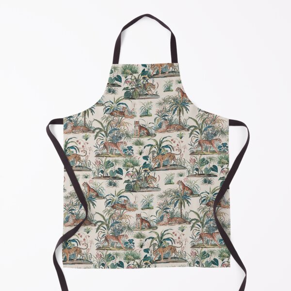 Item preview, French Toile Tiger Jungle designed and sold by Lidra Zehcnas.