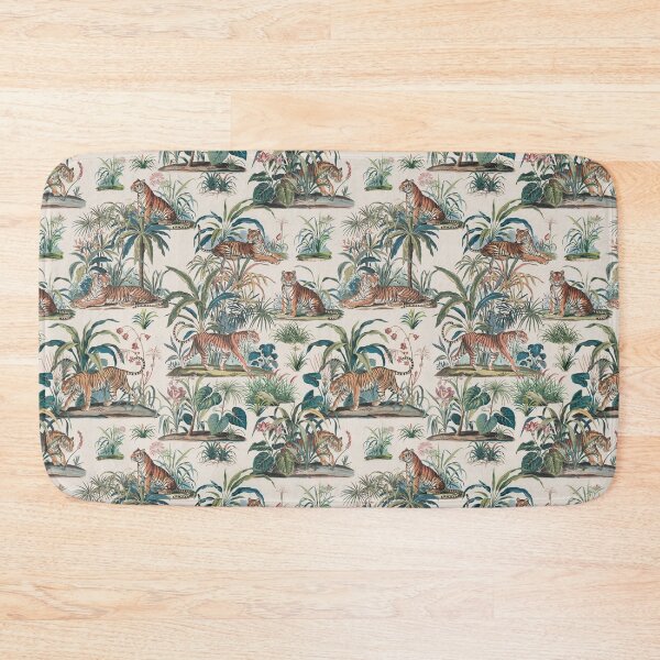 Item preview, French Toile Tiger Jungle designed and sold by Lidra Zehcnas.