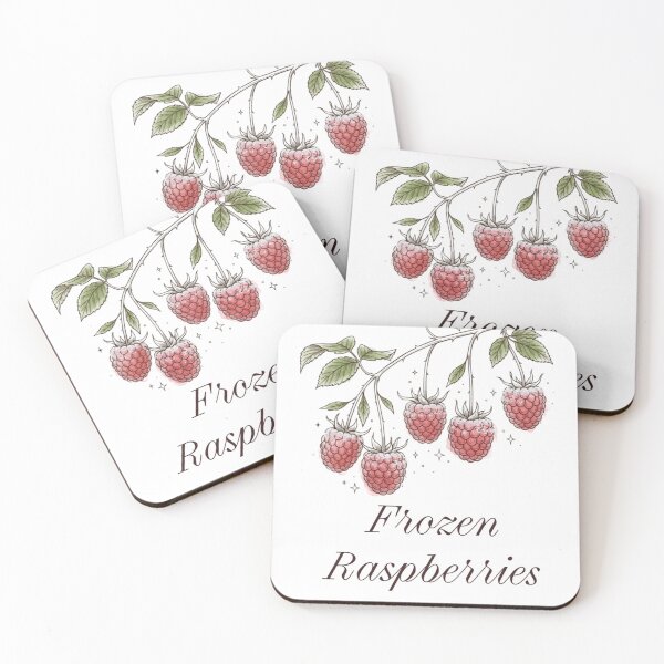 Item preview, Vintage Frozen Raspberries Illustration - Cozy Botanical designed and sold by Cozy Aesthetic design .
