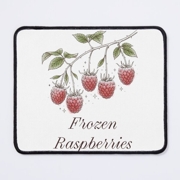 Item preview, Vintage Frozen Raspberries Illustration - Cozy Botanical designed and sold by Cozy Aesthetic design .