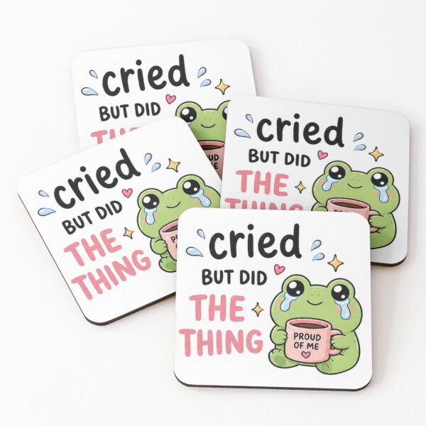 Item preview, Cried But Did The Thing Frog designed and sold by Kingky14.