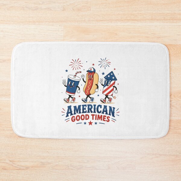 Item preview, American Good Times Cute Hot Dog Soda Fireworks Patriotic Design designed and sold by AveniaOficial.