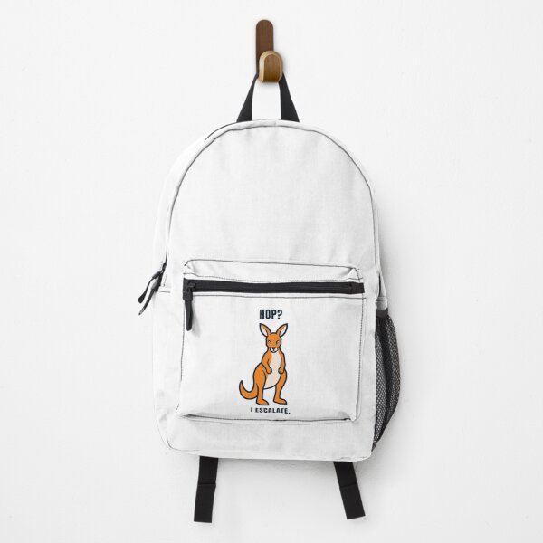 Item preview, Hop? I Escalate Funny Angry Kangaroo Shirt designed and sold by Lyfeinsights.