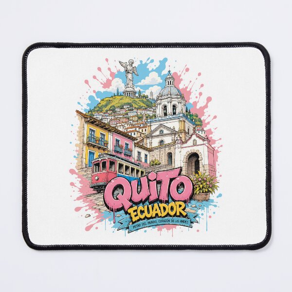 Item preview, Quito Ecuador Urban Graffiti Travel Vintage Design designed and sold by AtuqStudio.