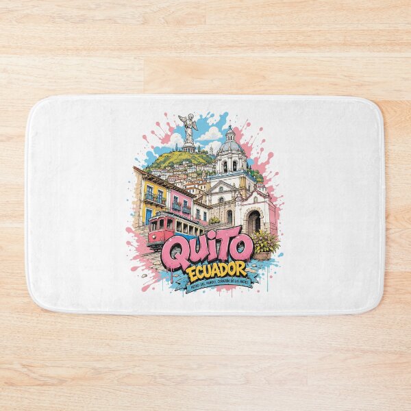 Item preview, Quito Ecuador Arte Urbano Graffiti Diseño Turístico Vintage designed and sold by AtuqStudio.
