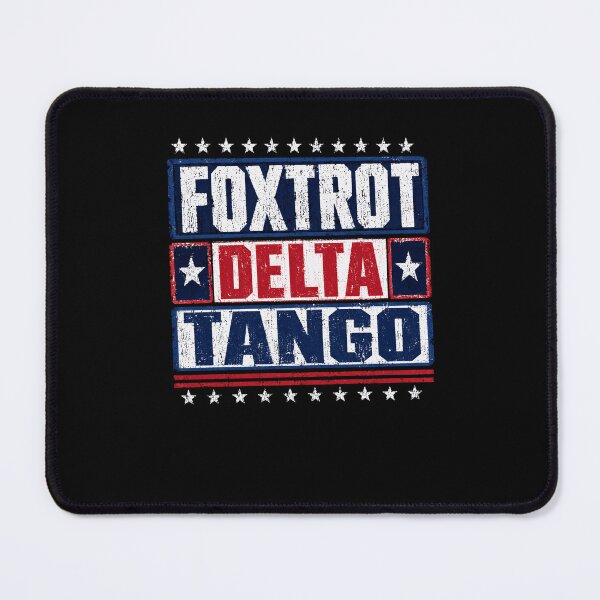 Item preview, Foxtrot Delta Tango Military Phonetic Alphabet Veteran Patriot designed and sold by JonesFlora2025.