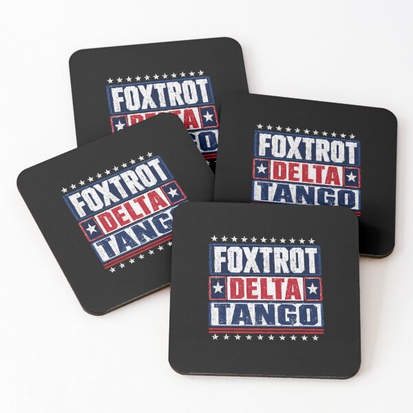 Item preview, Foxtrot Delta Tango Military Phonetic Alphabet Veteran Patriot designed and sold by JonesFlora2025.