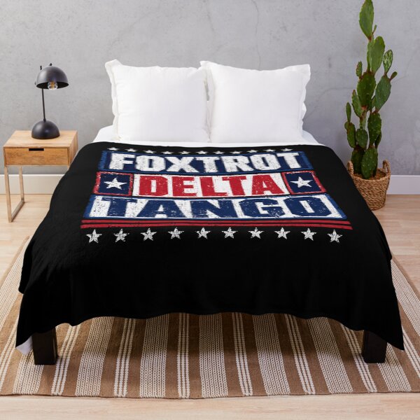 Item preview, Foxtrot Delta Tango Military Phonetic Alphabet Veteran Patriot designed and sold by JonesFlora2025.