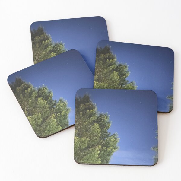 Item preview, Cielo nocturno estrellado y árbol crepuscular designed and sold by QuietBabbler.