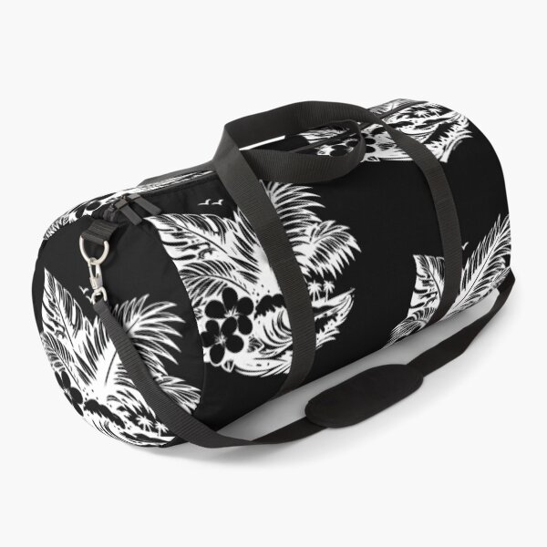 Item preview, Tropical palm and island design (negative ver) designed and sold by Moonshroomarts.