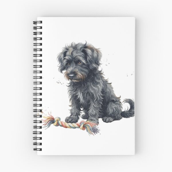Item preview, Russian Terrier watercolor sitting designed and sold by TheMagicIcon.