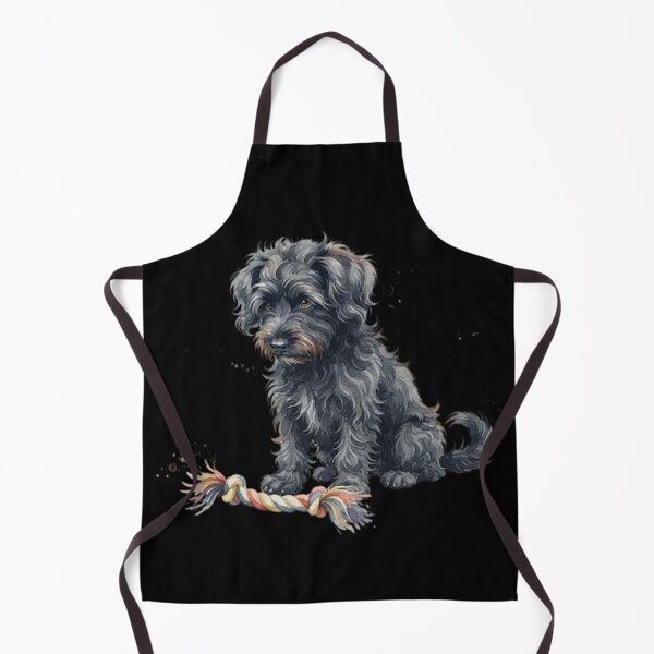 Item preview, Russian Terrier watercolor sitting designed and sold by TheMagicIcon.