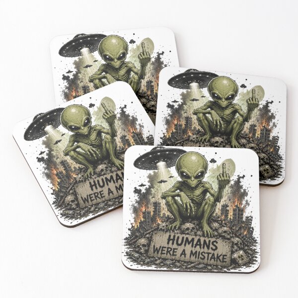 Item preview, HUMANS WERE A MISTAKE designed and sold by Brejko.