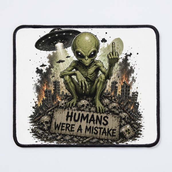 Item preview, HUMANS WERE A MISTAKE designed and sold by Brejko.