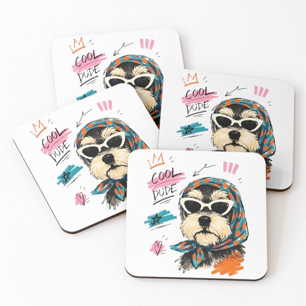 Item preview, Cool Dude Dog Sunglasses Scarf Stylish Art designed and sold by RamyGallery.