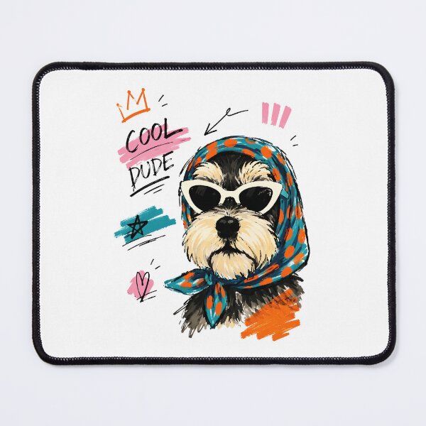 Item preview, Cool Dude Dog Sunglasses Scarf Stylish Art designed and sold by RamyGallery.