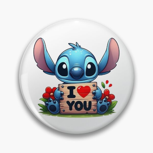 Artikelvorschau, Niedliches blaues Weltraumwesen „Ich liebe dich“-Schild im Cartoon-Design entworfen und verkauft von Zebaiche.