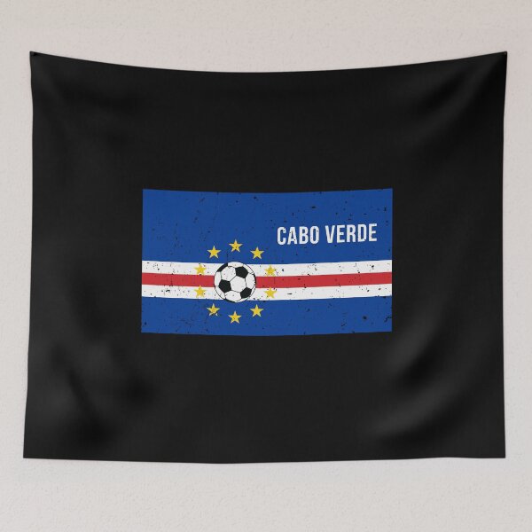 Item preview, Cabo Verde Blue Sharks Fan Flag Heritage designed and sold by crouchingpixel.