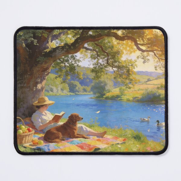 Item preview, Golden Afternoon Picnic by the River designed and sold by BlareBlare.