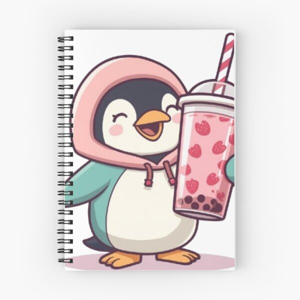Item preview, Cute Bubble Tea Penguin Kawaii Sticker | Adorable Boba Penguin Gift designed and sold by Stylestickers55.