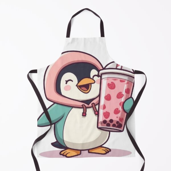 Item preview, Cute Bubble Tea Penguin Kawaii Sticker | Adorable Boba Penguin Gift designed and sold by Stylestickers55.