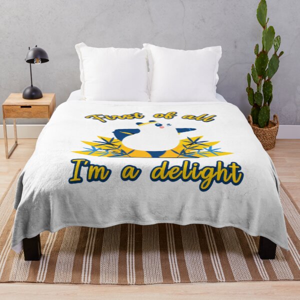 Item preview, First Of All I'm A Delight Panda Yoga Mindfulness designed and sold by JonesFlora2025.