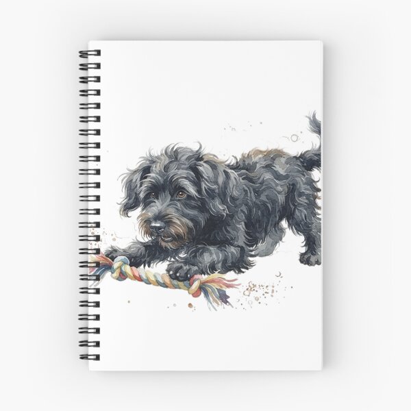 Item preview, Watercolor Russian Terrier playing designed and sold by TheMagicIcon.