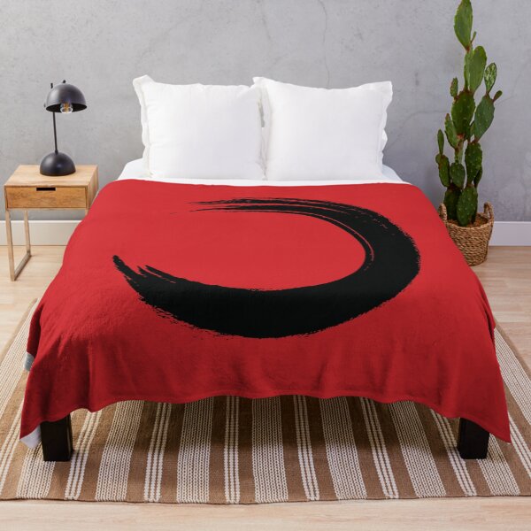 Item preview, Japanese Enso Red Symbol Design designed and sold by BetweenForms.