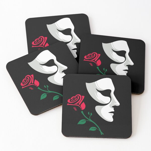 Item preview, Elegance in Simplicity: Minimalist Phantom of The Opera Design designed and sold by NerdiPop.
