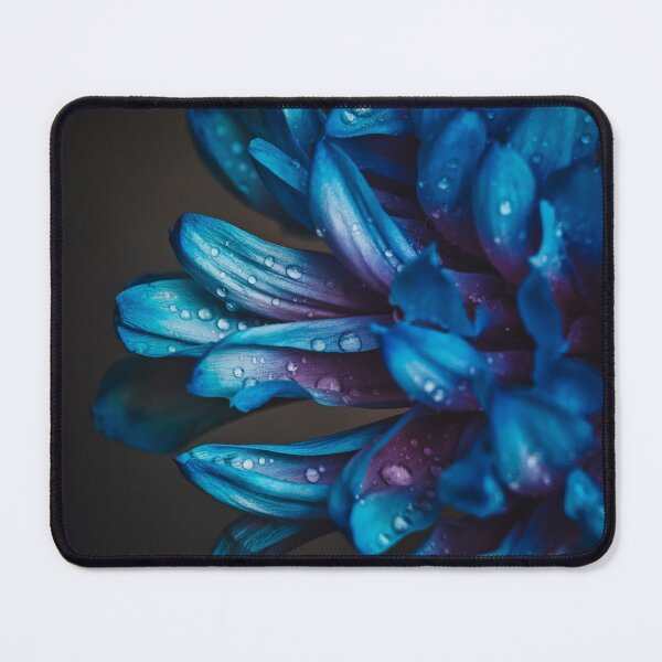 Item preview, Blue flower with droplets designed and sold by FreakInImpala.