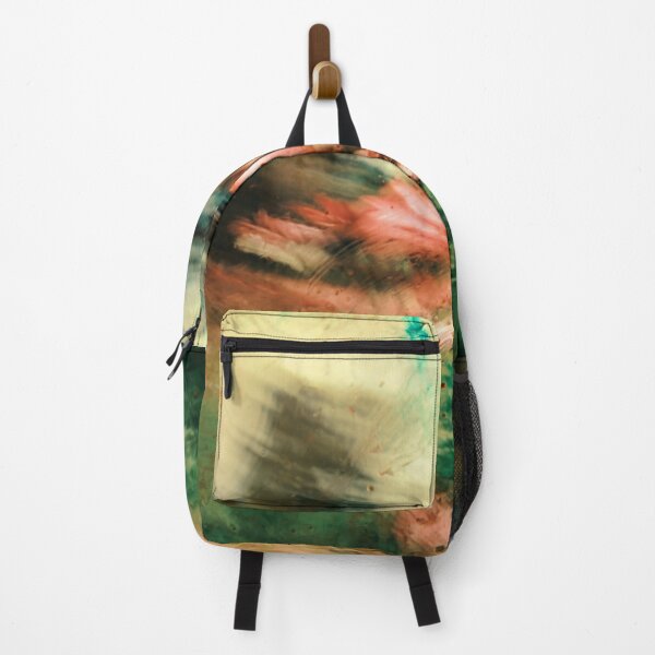 Item preview, Blurred Reflections — Abstract Green and Coral Motion Art designed and sold by BuckaBaby.