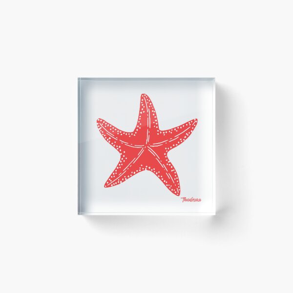 Item preview, Classic Red Starfish - Star of the Sea designed and sold by Theselinara.