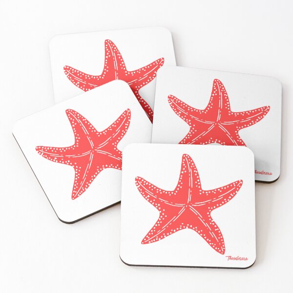 Item preview, Classic Red Starfish - Star of the Sea designed and sold by Theselinara.