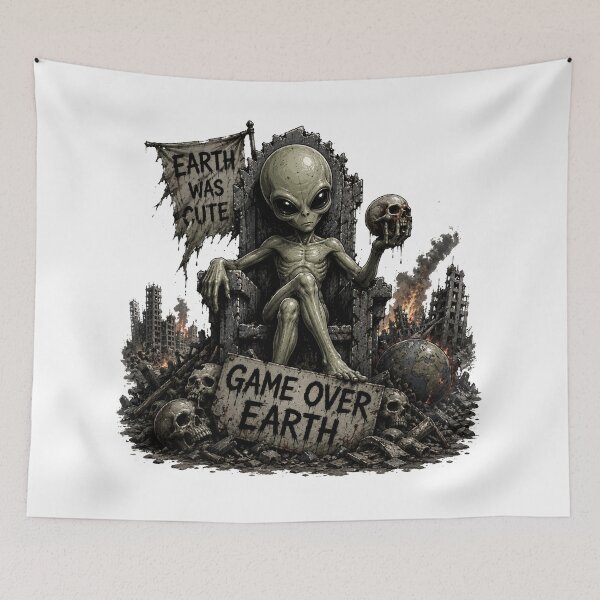 Item preview, GAME OVER EARTH designed and sold by Brejko.