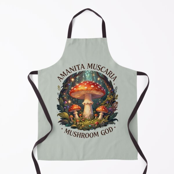 Item preview, Amanita Muscaria Mushroom God Fantasy Art T-Shirt Design vol 2 designed and sold by GoGreenlove.