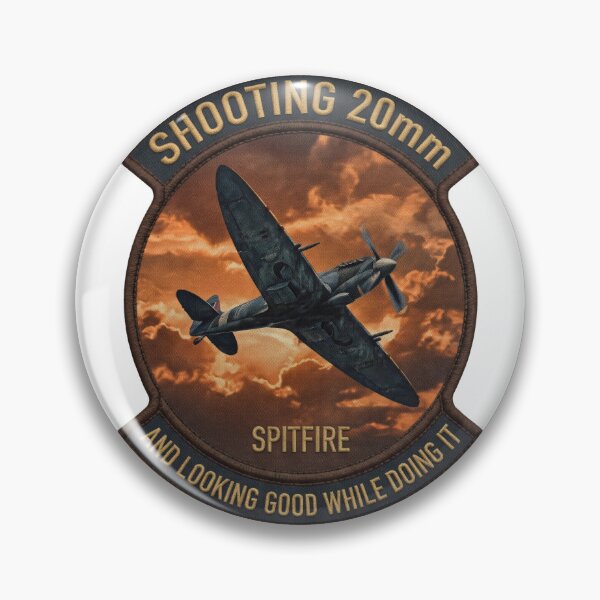 Item preview, Spitfire 20mm Tactical Aviation Design designed and sold by ArtDreams92.