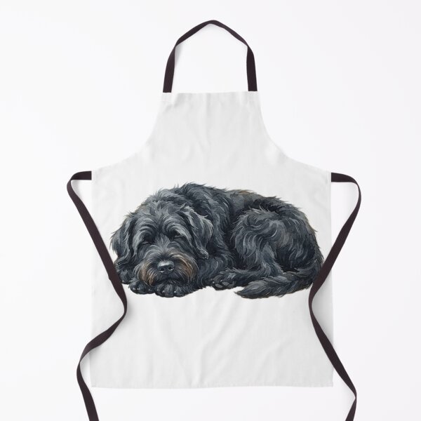 Item preview, Russian Terrier in watercolors sleeping designed and sold by TheMagicIcon.