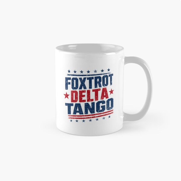 Item preview, Foxtrot Delta Tango Military Phonetic Alphabet Veteran Pilot Patriot designed and sold by JonesFlora2025.